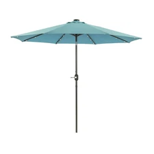 9 ft. Aluminum Market High Quality Solar LED Light Tilt