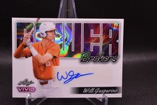 Will Gasparino Auto /6 2024 Leaf Vivid Power Brokers White UCLA Bruins #PB-WG1