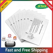 24 Pack Paper Shredder Lubricant Sheets - New...