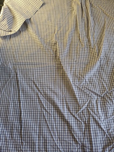 HARBOR BAY BEIGE/LILA/WEISS/kariert Button Down Hemd Big/Tall Herren 6XL-72"Brustumfang - Bild 15 von 17