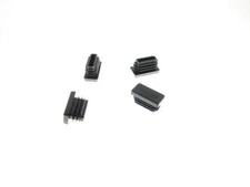 4 Pack 1/2" x 1" Rectangular Tubing Plugs RER-1/2X1-16-18