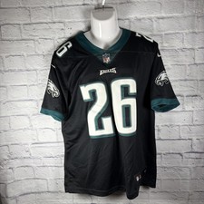 Philadelphia Eagles NFL Nike Black Game Miles Sanders # 26 Jersey Men's Large