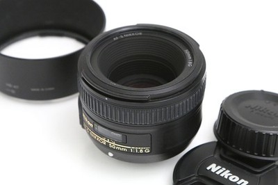 【Near Mint】 Nikon AF-S NIKKOR 50mm f/1.8G DSLR Objektiv B6014-2B2G