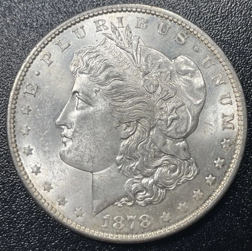 1878-S Morgan Silver Dollar $1 Choice Uncirculated Coin