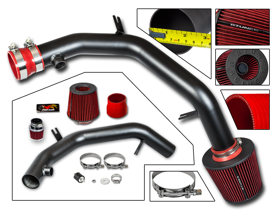 RTunes Racing Cold Air Intake Kit +Filter 1999-2004 VW Golf Jetta 2.8L VR6