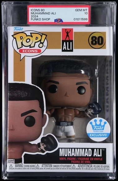 Funko Pop! Muhammad Ali #80 Funko Shop Exclusive - Graded PSA 10 GEM