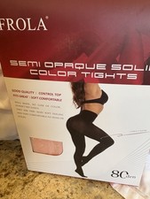 Women s X Large Pink Opaque Tights For Ballet - New In Package