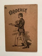 1 Antique Woolson Spice Game Card from Parlor Game “THE SPY” c.1893