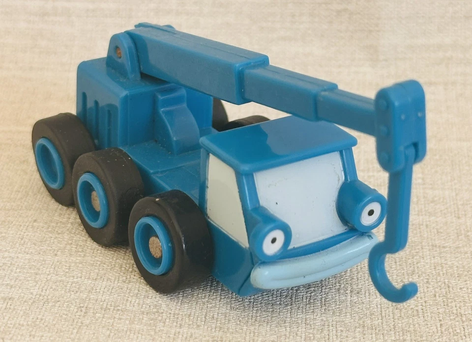 Bob The Builder Lofty Crane Mini Vehicle Toy Car Vintage - Image 2 of 4