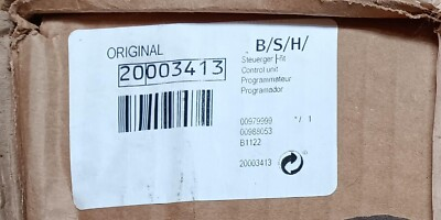 #ad #ad 20003413 GENUINE BOSCH CONTROL UNIT $399.90