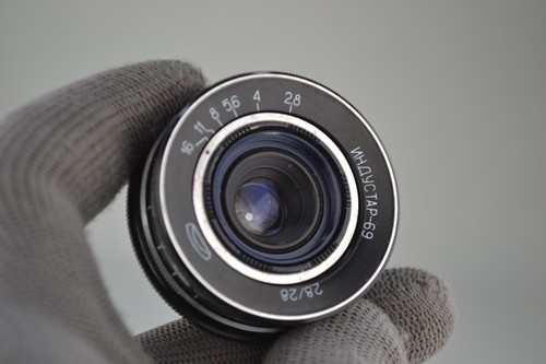 ¡REPARADO! LENTE URSS PANCAKE INDUSTAR-69 f2,8/28 montaje M39 (5) - Imagen 7 de 8