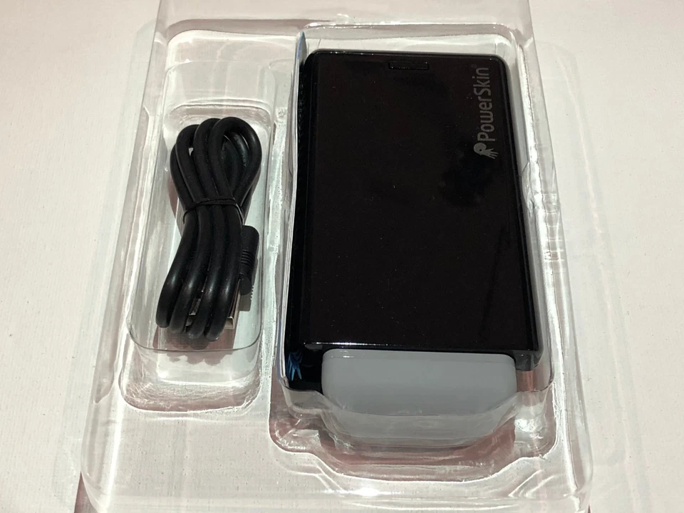 Cargador de batería híbrido PowerSkin 2000 mAh para iPhones de Apple Foto 3 de 4