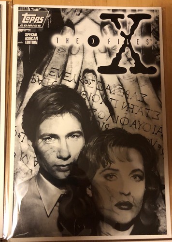 Lotto fumetti X-FILES topps firmati Charlie Adlard prima stampa Ashcan - Foto 4 di 9