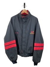 Vintage Swingster Winston Racing Team Pit Crew Jacket "Night Train" XL USA Made