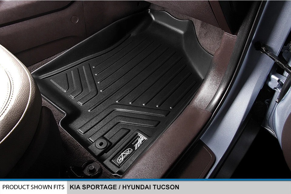 SMARTLINER Custom Fit Floor Mats Cargo Trunk Liner Set 2010-2013 Hyundai Tucson Foto 3 de 4