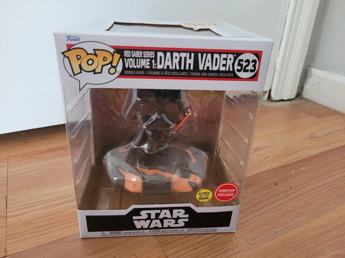 Funko POP Star Wars Red Saber DARTH VADER Glow in the Dark NEW #523