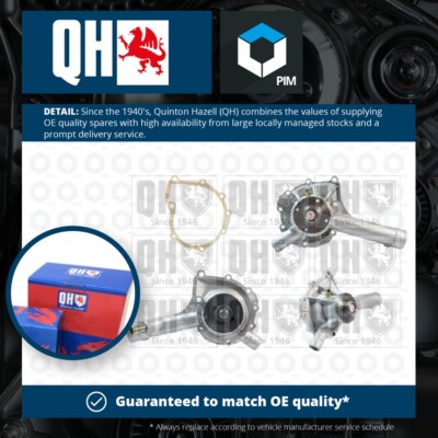 Water Pump fits MERCEDES C200 S202, W202 2.0 94 to 01 Coolant QH 1112000401 New