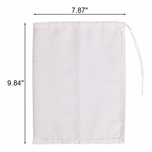 3/6/9/15pcs Reusable Fine Mesh Nut Milk Cheese Cloth Bag Cold Brew Coffee Filter - Picture 2 of 12