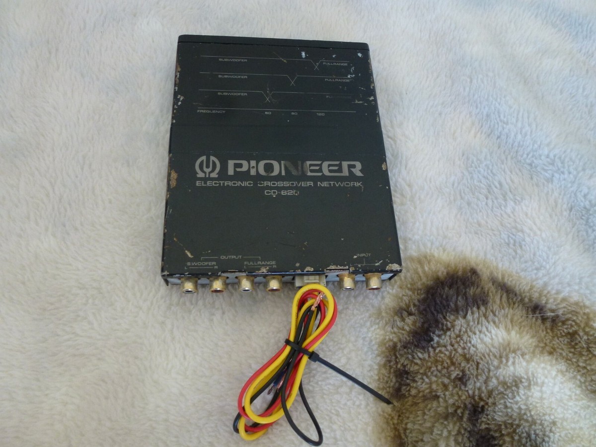 Pioneer CD-620 Electronic Crossover Network Old School Vintage 