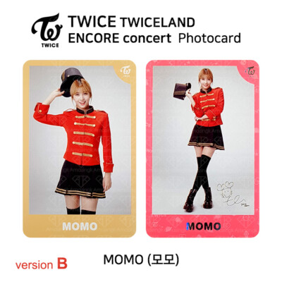 TWICE 1st Tour The Opening Encore Concert Photocard MOMO KPOP K
