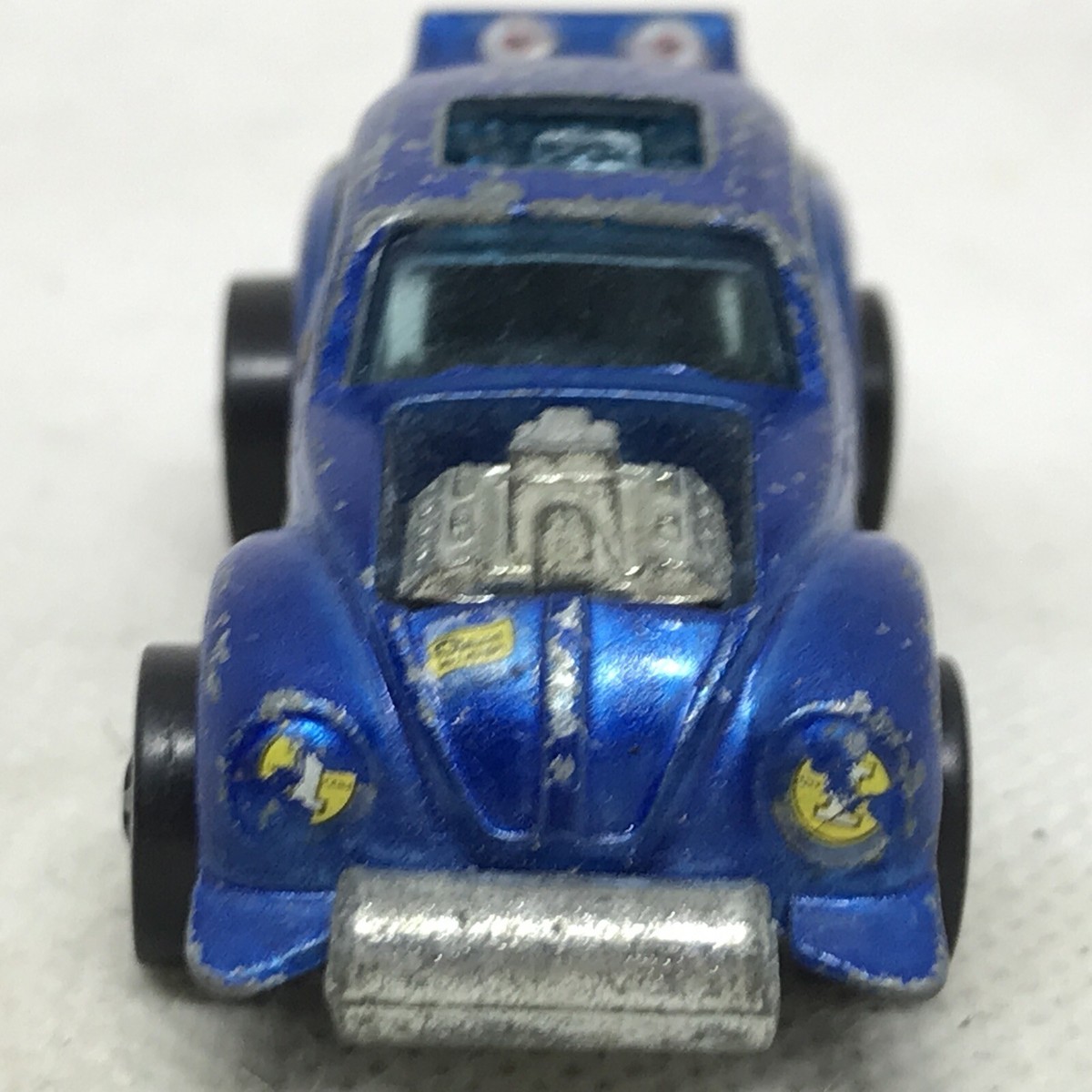 Hot Wheels Redline Evil Weevil 1970 Blue Gray Int. Made In