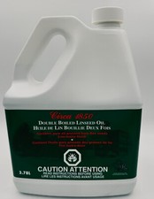 Circa 1850 Double Boiled Linseed Oil does not contain any solvents or additives