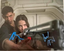 Cailee Spaeny and Archie Renaux signed 8x10 Alien Romulus 
