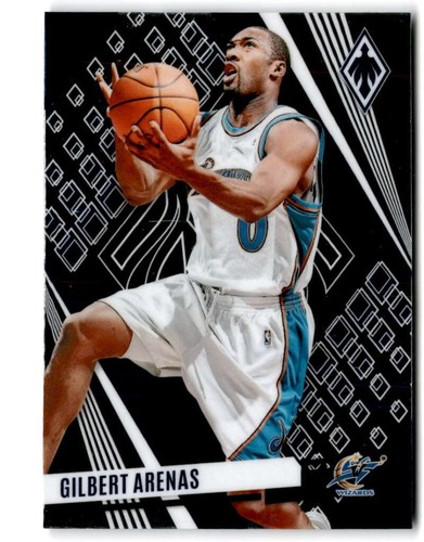 2023-24 Panini Flawless Finishes Blue Gilbert Arenas On-Card 