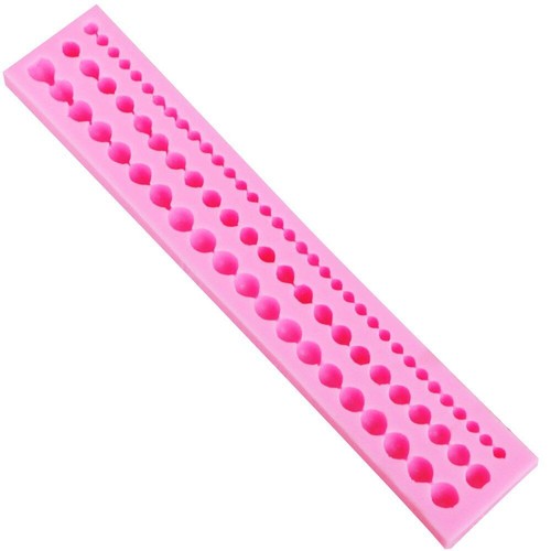 Pearl String Beads Molds Crystal Epoxy Chocolate Fondant Baking Decoration Molds - Picture 9 of 11