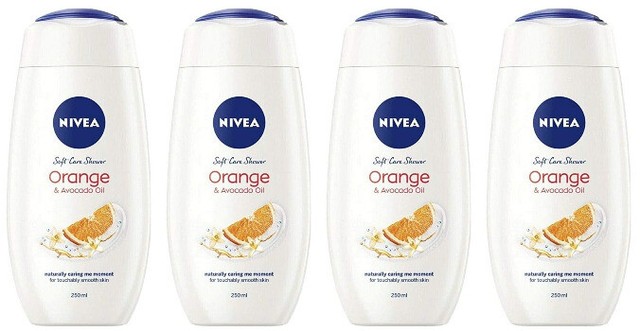 nivea orange shower cream