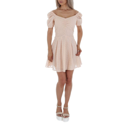 Damen Bestickt Reissverschluss Kleid 9657 Ital-design