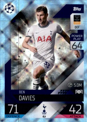 Champions League 2022/2023 Card 67 - Ben Davies - CRYSTAL
