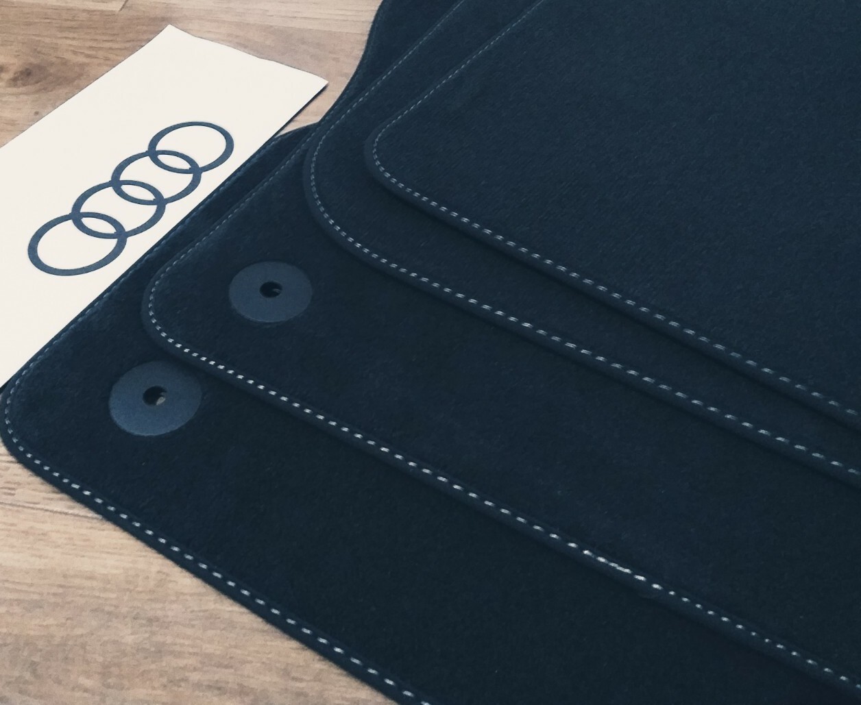 Genuine Audi Q3 SLINE Car Velour Floor Mats Set 2018 2019 2020