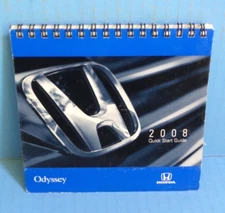 08 2008 Honda Odyssey owners manual quick start guide