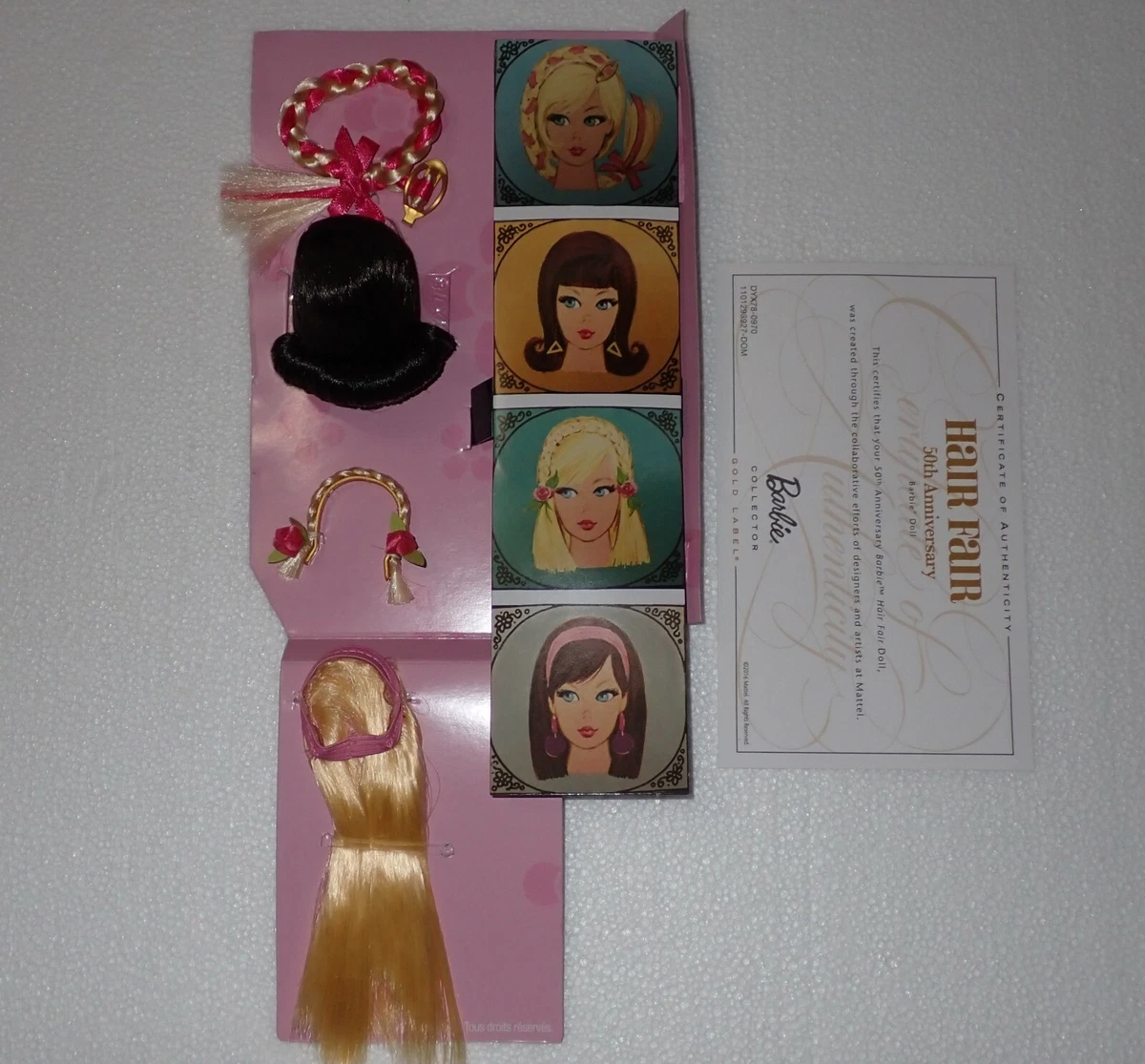 Barbie hair on sale fair set