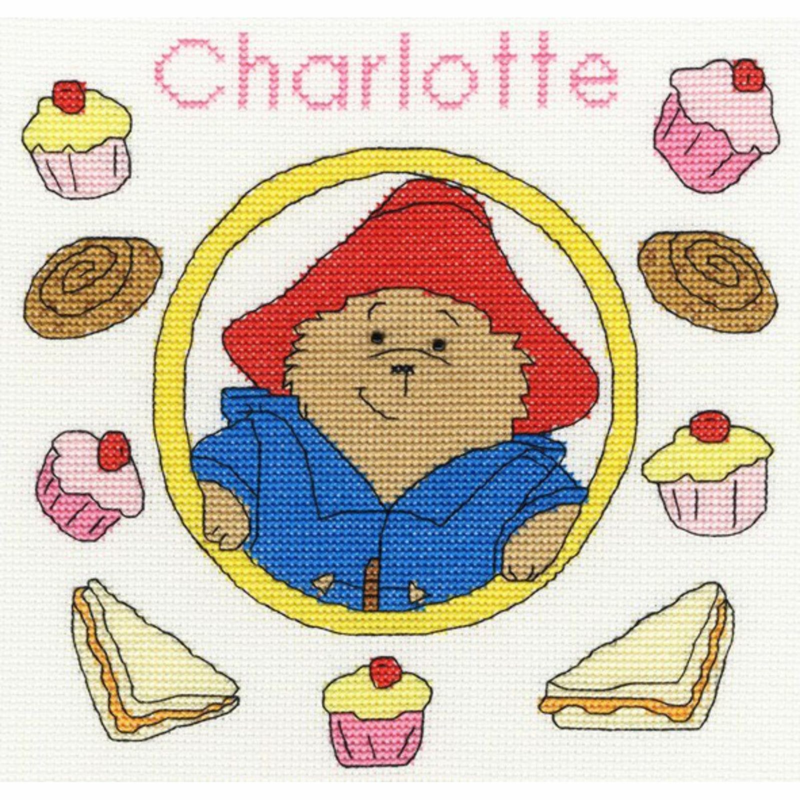Kit point de croix Paddington Bear Bothy Threads pour déco cuisine