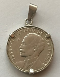 Down South World Silver .900 Coin With Pendant Frame, Beauty