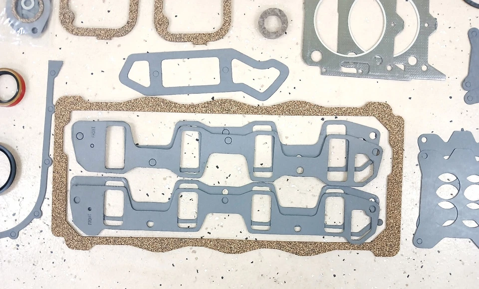 Nuevo 1958 - 1968 Lincoln 430 y 462 CID Motor Revisión Juntas y Sellos Kit Foto 2 de 4