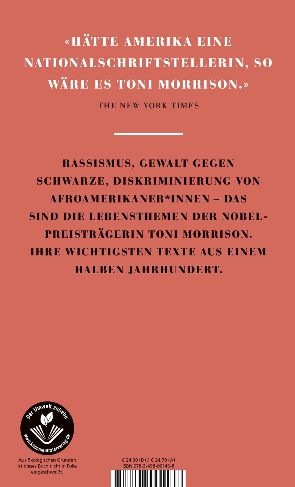 Thumbnail - Selbstachtung Toni Morrison