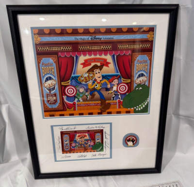 Disney Animation Studios Cel ''Toy Story Mania'' - Limited Edition RARE w/ COA 