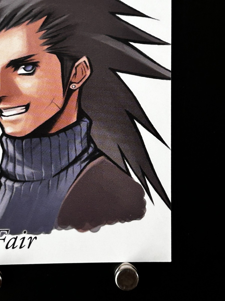 Zack Fair FINAL FANTASY VII Anniversary Art Museum Card 2