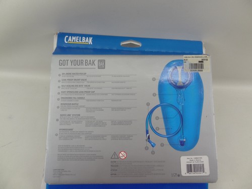 NEW CamelBak Crux Water Reservoir, Hydration Bladder, Leak-Proof, Blue, 3-Liter - Picture 4 of 6