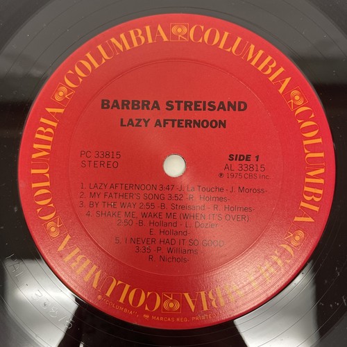 1975 Barbra Streisand Lazy Afternoon Record 12" Vinyl LP 33RPM PC 33815 Gatefold - Picture 7 of 7