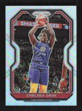 Chelsea Gray 2021 Panini Prizm WNBA Prizms Silver Las Vegas Aces #69