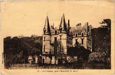 Old postcard Chaussy Le Couvent (1318085)