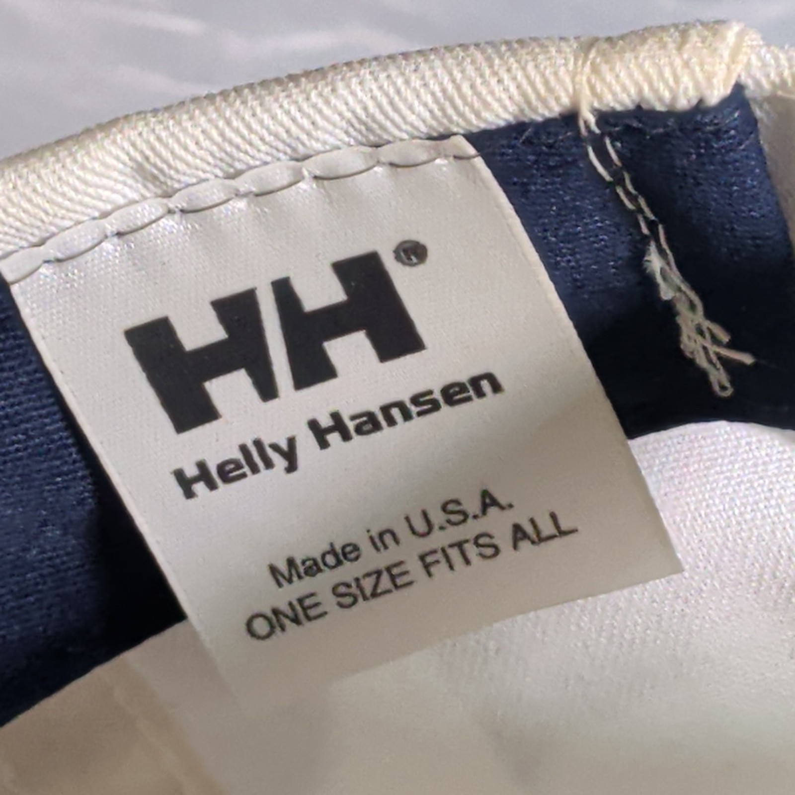 Helly Hansen Hat Cap Strapback White Flag Adjusta… - image 7