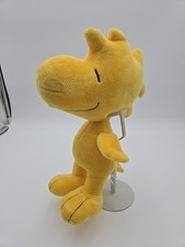 2002 Woodstock Peanuts World Wide 12 Inch Yellow Plush Snoopy