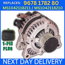 for 1.2 PETROL PEUGEOT 308 3008 CITROEN C3 DS4 C4 PICASSO ALTERNATOR 9678178280