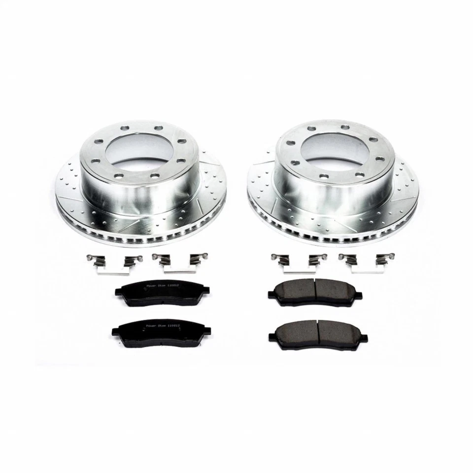 Power Stop Brake Kit For Ford F-350 Super Duty 1999-2004 Rear Z23 Evolution Foto 2 de 4