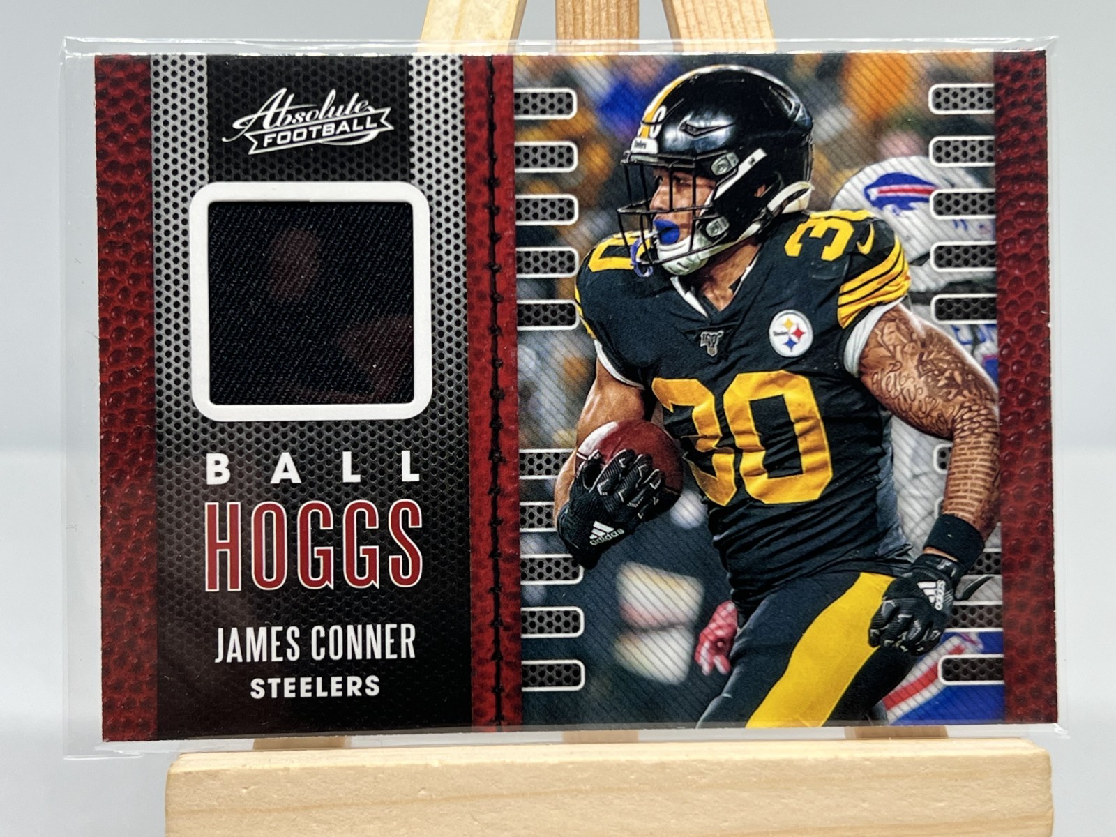 2020 Panini Absolute - Ball Hoggs James Conner #6 Pittsburgh Steelers (MEM)